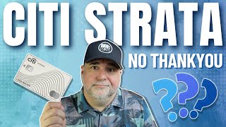 Citi Strata 2025 Credit Card Review: No ThankYou?