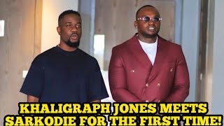 KHALIGRAPH JONES  MEETS SARKODIE FOR THE FIRST TIME!