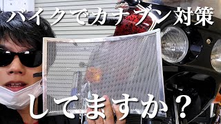 【gs1200ss】カナブンアタックを防ぐ！バイクあるある。(沖縄バイク)