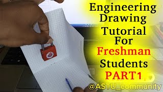 Engineering Drawing for freshman students in Amharic #1| Basics of Technical and Engineering drawing