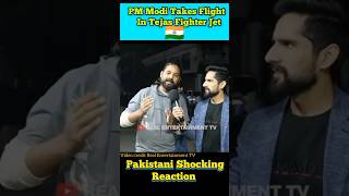 PM Modi | Modi Takes Flight In Tejas Fighter jet 🇮🇳 in history #shorts #shortvideo #pakistanreaction