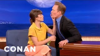 Flirt Fight: Jessica Biel vs. Conan O'Brien | CONAN on TBS
