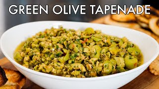 Green Olive Tapenade Recipe