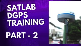 Complete DGPS Survey Tutorial I Satlab Dgps RTK I Full Setup \u0026 Pratical Video of DGPS Surveying