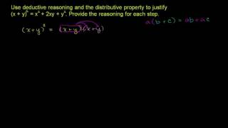 Deductive reasoning 3 | Sequences, series and induction | Precalculus | Khan Academy