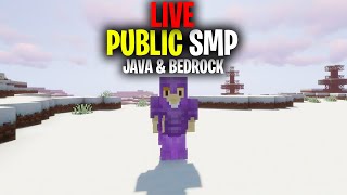 Public Minecraft SMP Server for Java & Bedrock *LIVE* (Free to Join)
