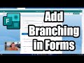 How to Add Branching to Your Microsoft Form with Example | 2023 Tutorial