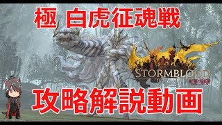 【FF14】　極白虎征魂戦　攻略解説動画