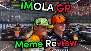 F1 2024 Imola GP Meme Review | NORRIS VS VERSTAPPEN
