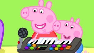 ⭐️ New Season ⭐️ Peppa Pig Plays Funny Music | Peppa Pig Official Family Kids Cartoon