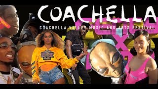 PARTYING AT COACHELLA WITH RIHANNA, A$AP ROCKY, LIL MAYO, QUAVO, FRENCH MONTANA AND MORE!