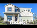 BRAND NEW 2 STORY MODEL HOUSE TOUR IN SAN ANTONIO TEXAS | 4-5 BED | 3-4 BATH | 2416 SqFt | $302,990+