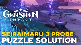 Genshin Impact Seiraimaru Triple Probe Puzzle Solution