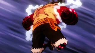 Luffy Snakeman Vs Bullet [4k 50FPS|King cobra|One piece]