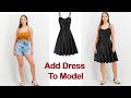 How to Change Dress to Model in Photoshop | REALISTIC Add dress in photoshop | add/change clothes