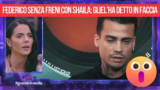 GRANDE FRATELLO, FEDERICO CONTRO SHAILA, QUALE SEGRETO SI NASCONDE DIETRO QUESTO DURO CONFRONTO?