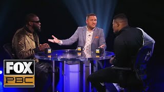 Deontay Wilder and Luis Ortiz face off before highly-anticipated rematch | FACE TO FACE | PBC ON FOX
