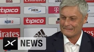 Fauxpas bei HSV-PK! Armin Veh wird trocken gelegt | Hamburger SV - Eintracht Frankfurt 0:0
