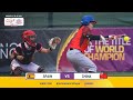 HIGHLIGHTS - Spain vs China – WBSC Women’s Softball World Cup