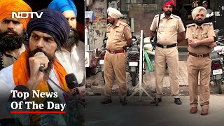 Police On Trail Of Khalistani Leader Amritpal Singh | The Biggest Stories Of March 18, 2023