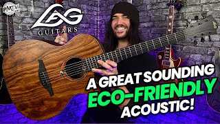 Eco-Friendly Innovation Meets Sonic Brilliance, With The The LAG Sauvage ACE Acoustic Guitar!