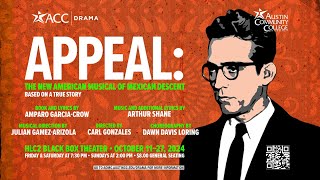 ACC Drama presents APPEAL, a new American Musical of Mexican Descent