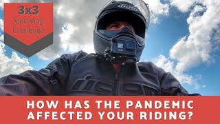 3x3 Motovlog Challenge - Motorcycle Riding in a Pandemic?