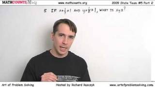 MATHCOUNTS Mini #4(Part 2) - Algebra/Manipulating Equations