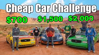 $1500 Cheap Car Challenge on my Dirt Track! (Cheap & Lazy 180 Challenge)