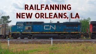 INSANE Railfanning in New Orleans, LA