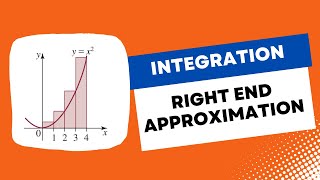 Approximate An Area Using Right End Point Rectangle Approximation | VCE Maths Methods