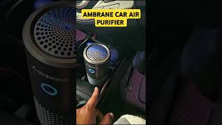 Ambrane Car Air Purifier With Hepa Filter , Negative ion \u0026 Aromatherapy - under 2000 #shorts