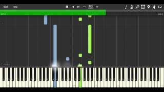 Ludovico Einaudi   Una Mattina Intouchables   Piano Tutorial   Synthesia   YouTube