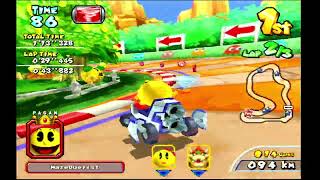 Pac-Man Cup 100cc (Round 1-4) Mario Kart Arcade GP 2