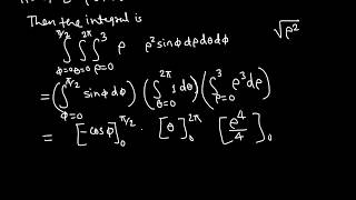 Calc III: Triple Integral in Spherical Coordinates example 2/6