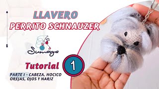 TUTORIAL FACIL - Perrito Llavero Schnauzer - Parte I