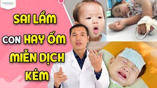 Những sai lầm của cha mẹ khiến con hay ốm | Nguyên nhân và cách khắc phục | DS. Trương Minh Đạt