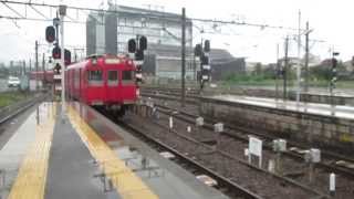 名鉄100系115F　普通新可児行き犬山駅発車