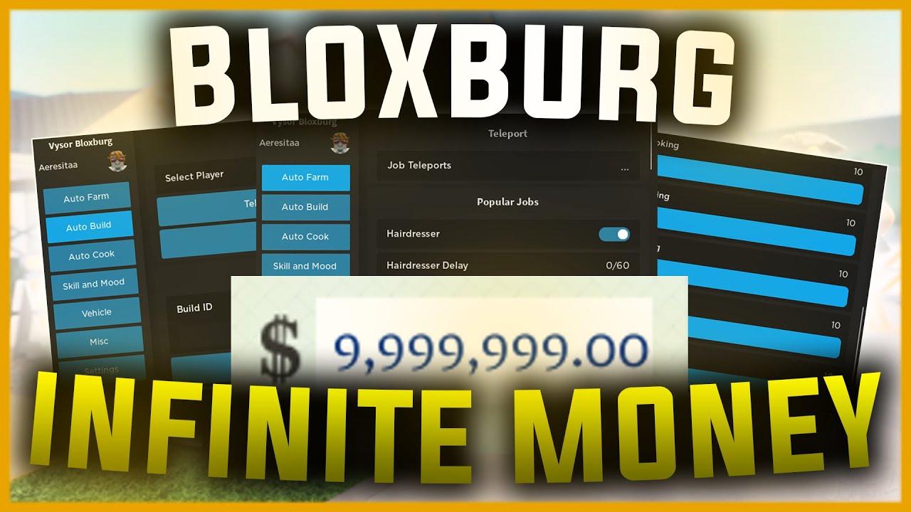 [NEW] BLOXBURG SCRIPT | INFINITE MONEY, BEST AUTOWORK, AUTOMOOD ...