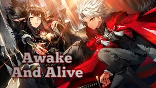 Nightcore || awake and alive