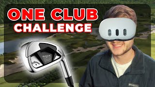 One Club Challenge: Can We Take on Sweetens Cove? | Golf+ Quest 3