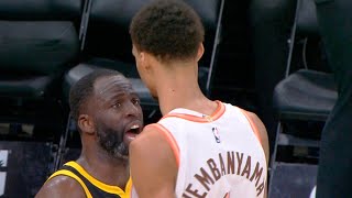 Draymond green & Wemby Share a Moment after the game