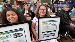 #OurCounty News - Electric Bus Naming Recognition Ceremony