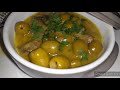 طاجين الزيتون بالفطر 🥘 بنة لا تقاوم يستحق التجربة 👌