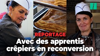 De Camaïeu à la crêperie, on a suivi des apprentis crêpiers