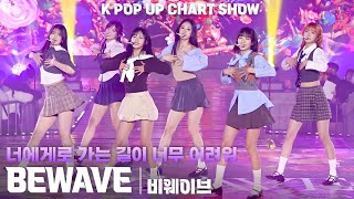 [4K] BEWAVE “Hard to get to you” horizontal fancam @ENA K POP UP CHART SHOW, 241220