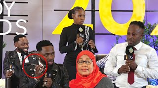 🔴Live RAIS SAMIA SULUHU APIGA SIMU UZINDUZI WA TUZO ZA COMEDY-ASMA,JOTI,OMMY DIMPOZ WAMVUNJA MBAVU