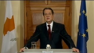 Bailout blackmail claims Cyprus president