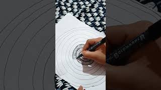 ഈസിയായിട്ട് ഒരു illusionart ചെയ്‌തു നോക്കിയാലോ😅😇 #viral #trending #drawing #shorts #youtubeshorts