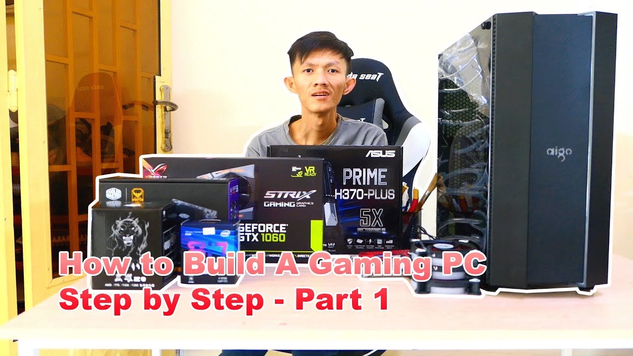 How To Build A Gaming PC Step By Step - Part 1 - YouTube